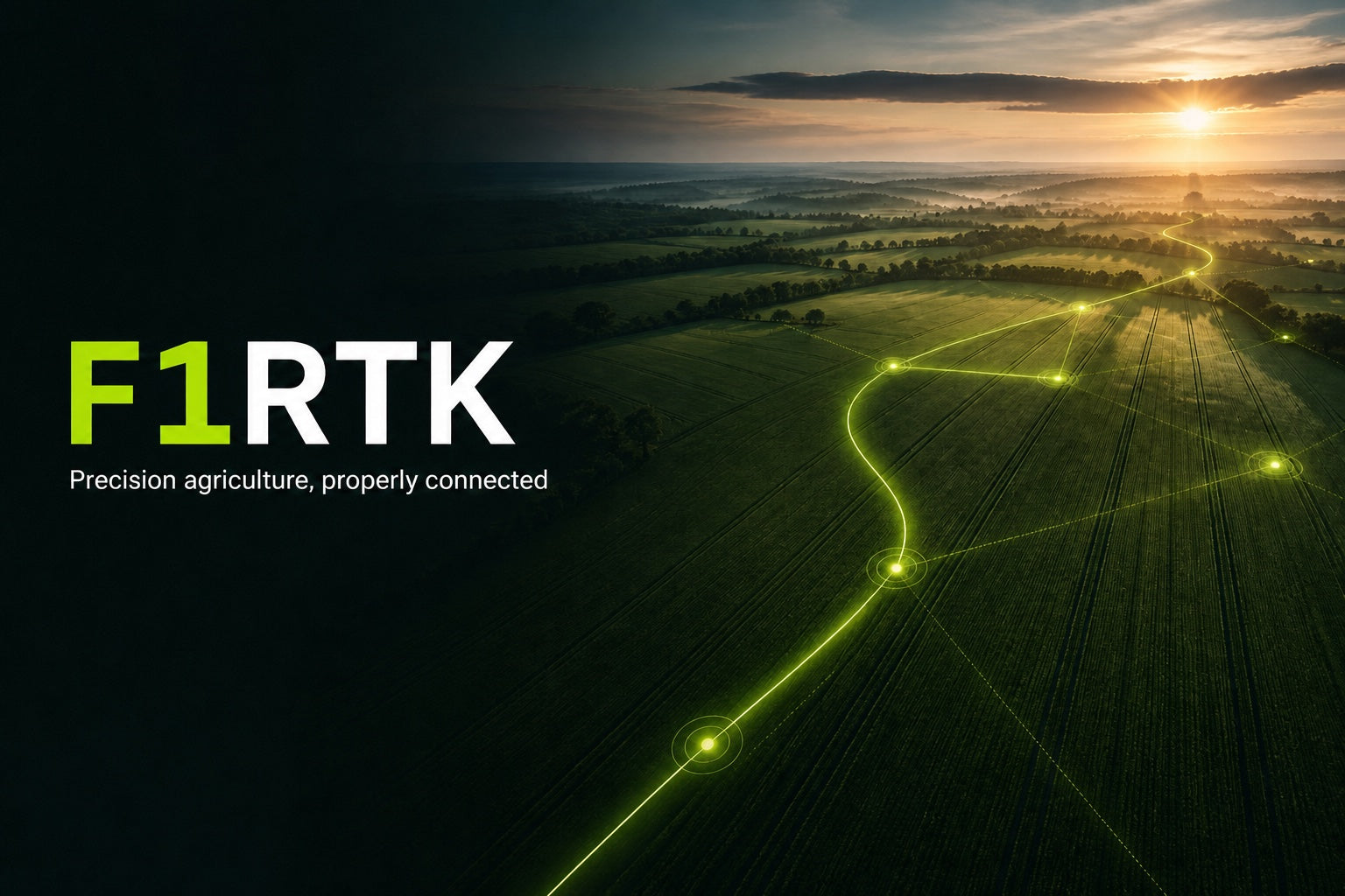 F1RTK connected precision agriculture across farmland
